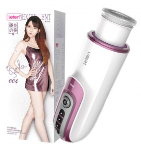 HK LETEN SUPREME AV Idol Rola Misaki Product Endorser Electrical Moaning Interactive Intelligent Heating Automatic Retractable Masturbator (Chargeable - Purple)